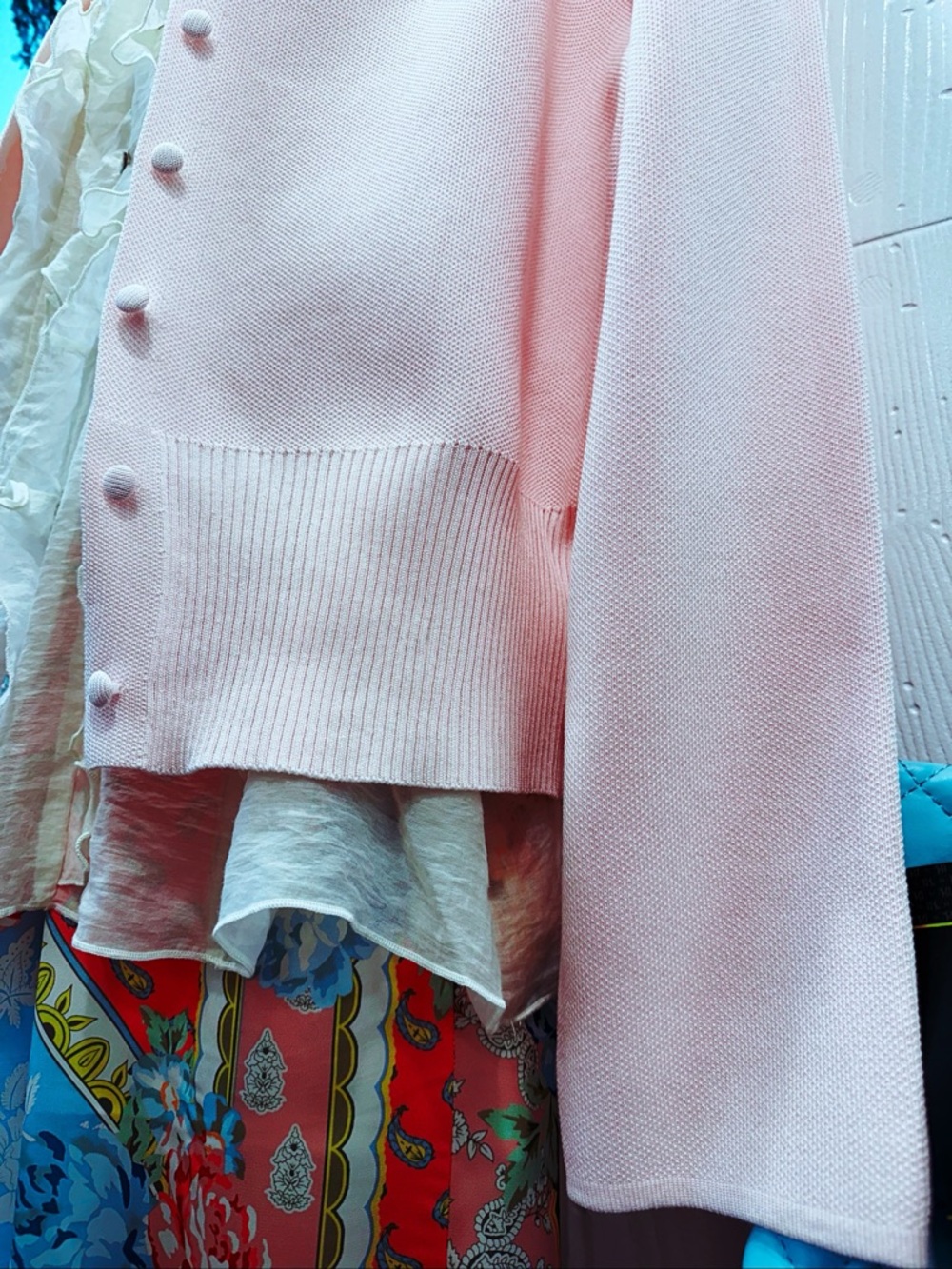 Pink Cardigan - Picture 2 of 5